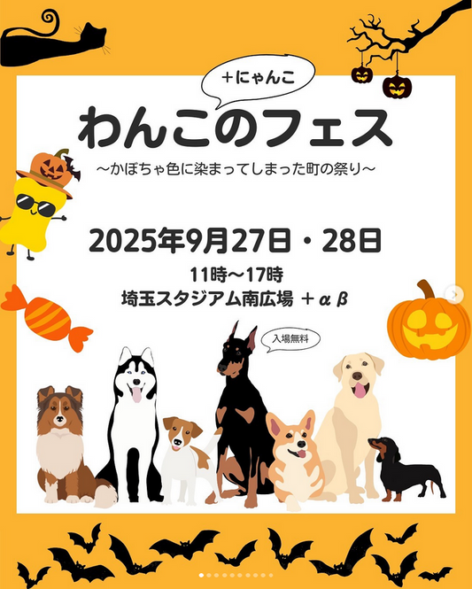 第5回わんこのフェス ~かぼちゃ色に染まってしまった町の祭り~