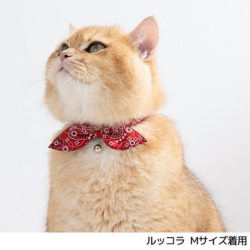 猫用ペイズリーシュシュ S/M Amo.k 猫用