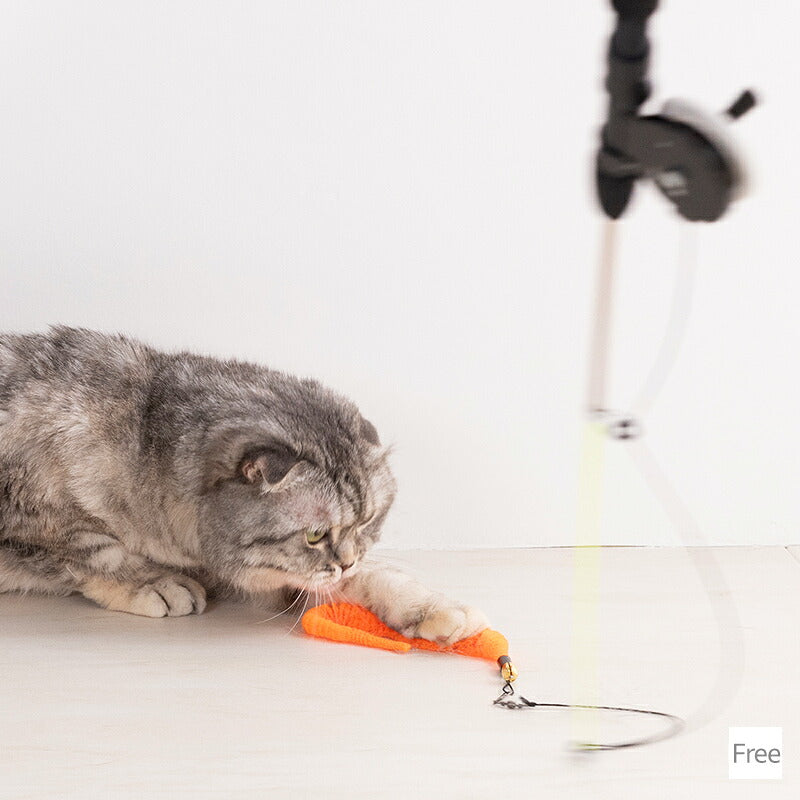 猫用じゃらしリール Free Amo.k 猫用