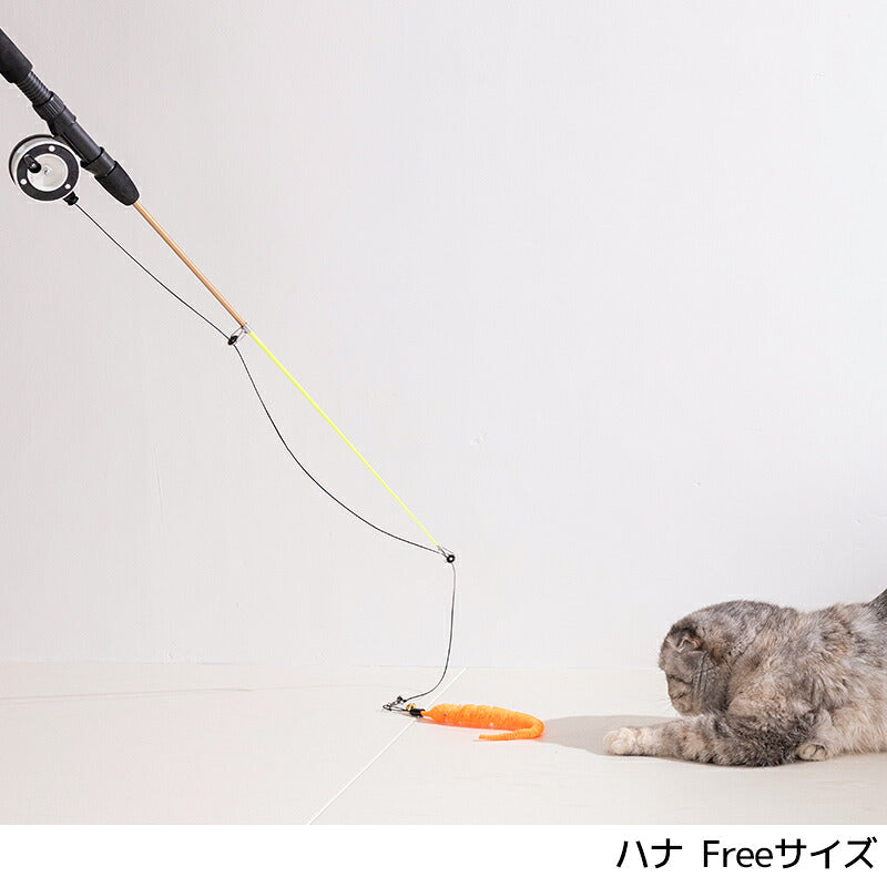 猫用じゃらしリール Free Amo.k 猫用