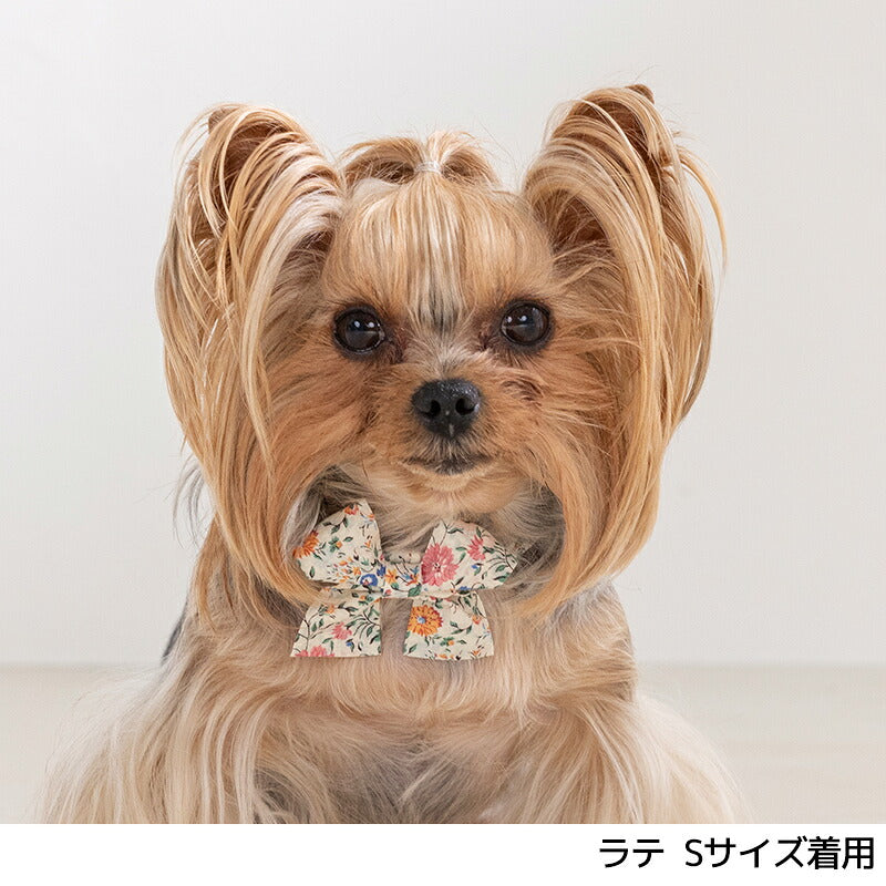 ポプリフラワー首輪 S/M/L Amo.k 犬用