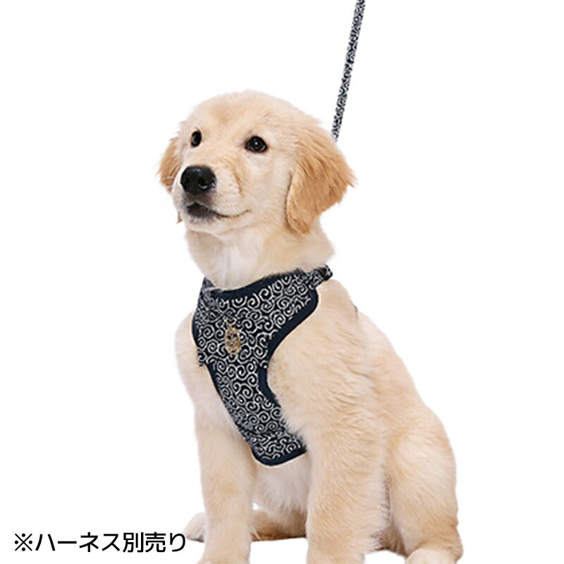 唐草小判リード S/M/L Amo.k 犬用
