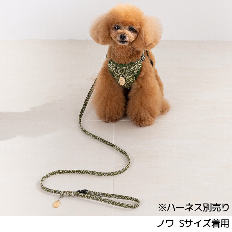 唐草小判リード S/M/L Amo.k 犬用