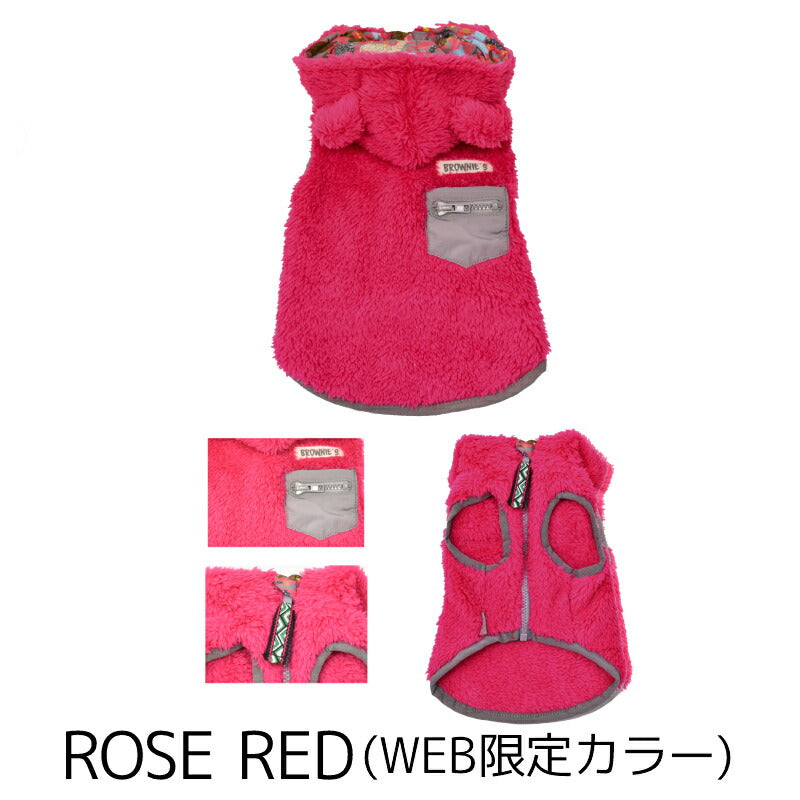 くまさんに変身ボアパーカ BROWNIE'S -ブラウニーズ- S/M/L/XL(2L)/XXL(3L) BR24AW br122535-1