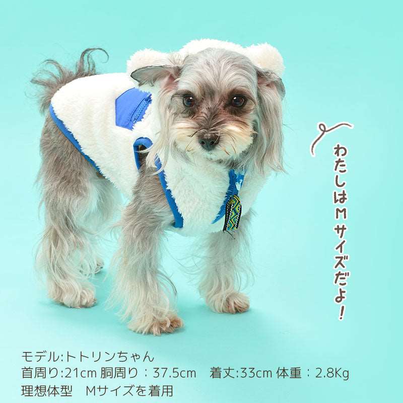 くまさんに変身ボアパーカ BROWNIE'S -ブラウニーズ- S/M/L/XL(2L)/XXL(3L) BR24AW br122535-1