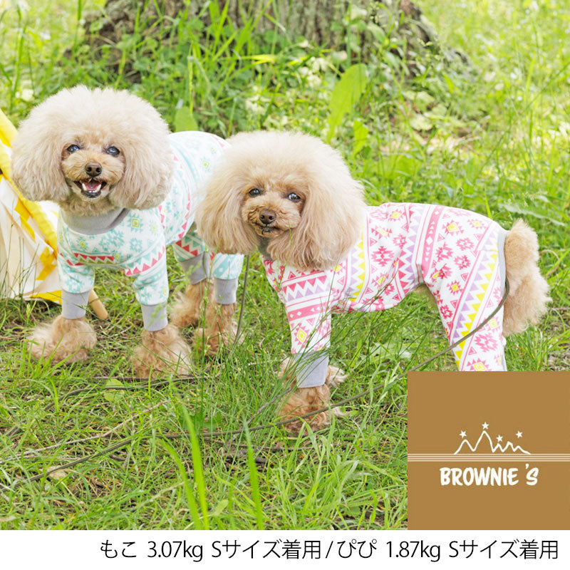 アクティブあったかロンパース S/M/L/XL/XXL/DXS/DS/DM/FBS/FBM/FBL/4L/5L/6L/OS/OM/OL BROWNIE'S-ブラウニーズ- 小型犬 大型犬 フレブル 犬服 ドッグウェア BR22AW br163713-1