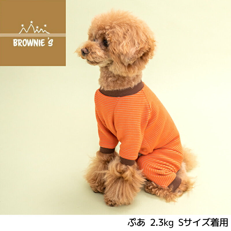 ツートンカラーロンパース S/M/L/XL/XXL/DXS/DS/DM/4L/5L/6L/OS/OM/OL BROWNIE'S-ブラウニーズ- 犬服 ドッグウェア 小型犬 ダックス 中大型犬 BR24AW br241770