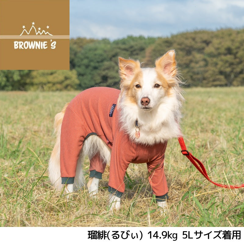 ツートンカラーロンパース S/M/L/XL/XXL/DXS/DS/DM/4L/5L/6L/OS/OM/OL BROWNIE'S-ブラウニーズ- 犬服 ドッグウェア 小型犬 ダックス 中大型犬 BR24AW br241770