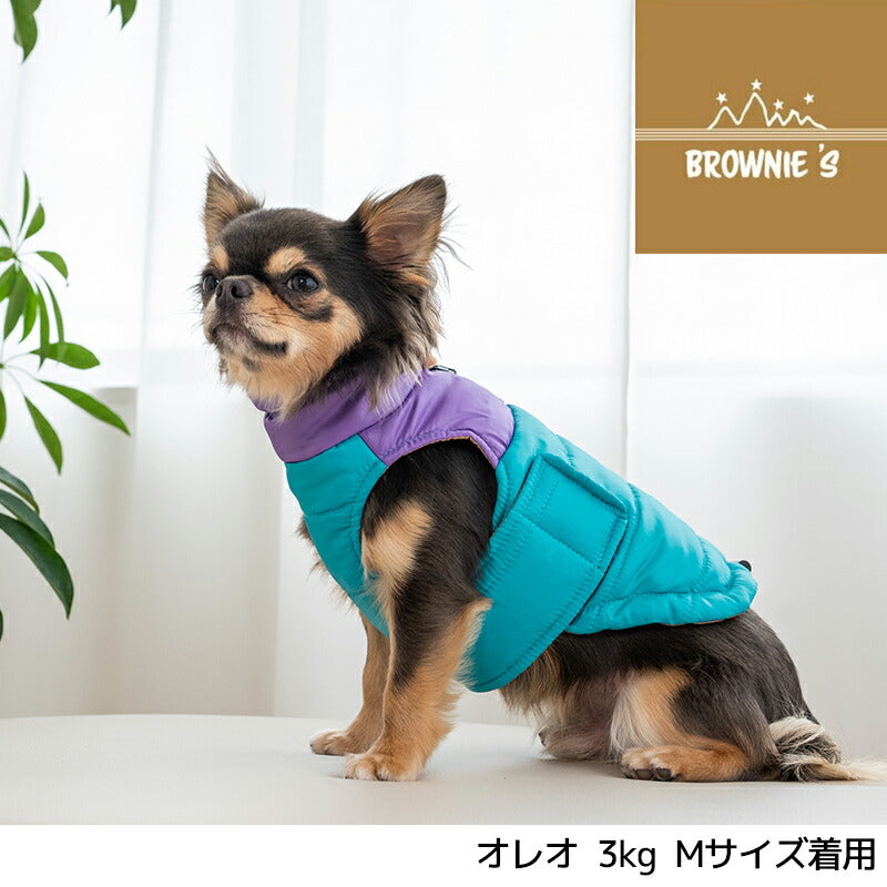 配色切替アウター S/M/L/XL/XXL BROWNIE'S-ブラウニーズ- 犬服 ドッグウェア 小型犬 BR24AW br241777