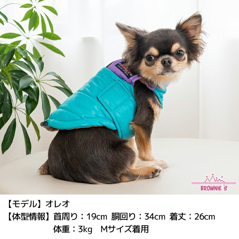 配色切替アウター S/M/L/XL/XXL BROWNIE'S-ブラウニーズ- 犬服 ドッグウェア 小型犬 BR24AW br241777