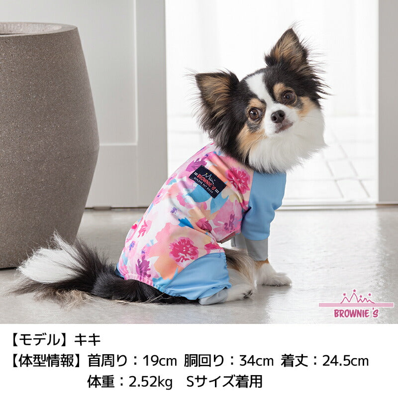 【2025年モデル】アクティブロンパース XS/S/M/L/XL/XXL/DXS/DS/DM/DL/FBS/FBM/FBL/4L/5L/6L/OS/OM/OL BROWNIE'S-ブラウニーズ- 犬服 ドッグウェア 小型犬 ダックス フレブル 中大型犬 BR25SS br251788