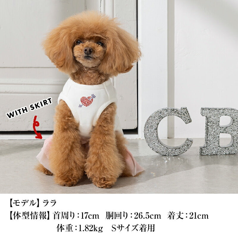 天使と悪魔のペアタンク XS/S/M/L/XL/XXL/DXS/DS/DM CRAZYBOO -クレイジーブー- 犬服 ドッグウェア CB25AW cb251125