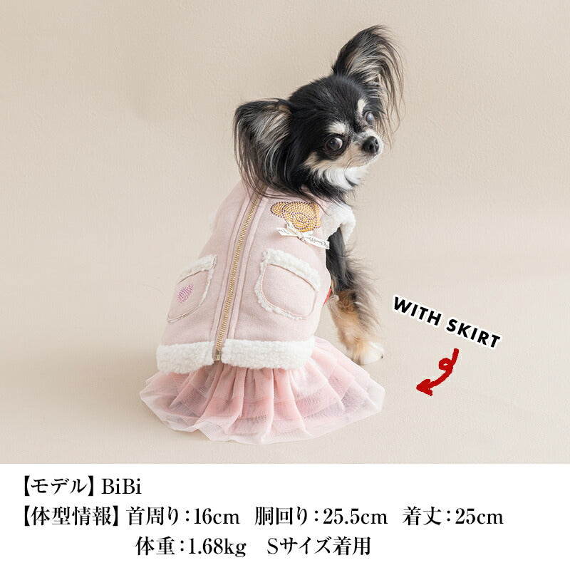 くまさんボアアウター XS/S/M/L/XL/XXL/DXS/DS/DM CRAZYBOO -クレイジーブー- 犬服 ドッグウェア CB25AW cb251127