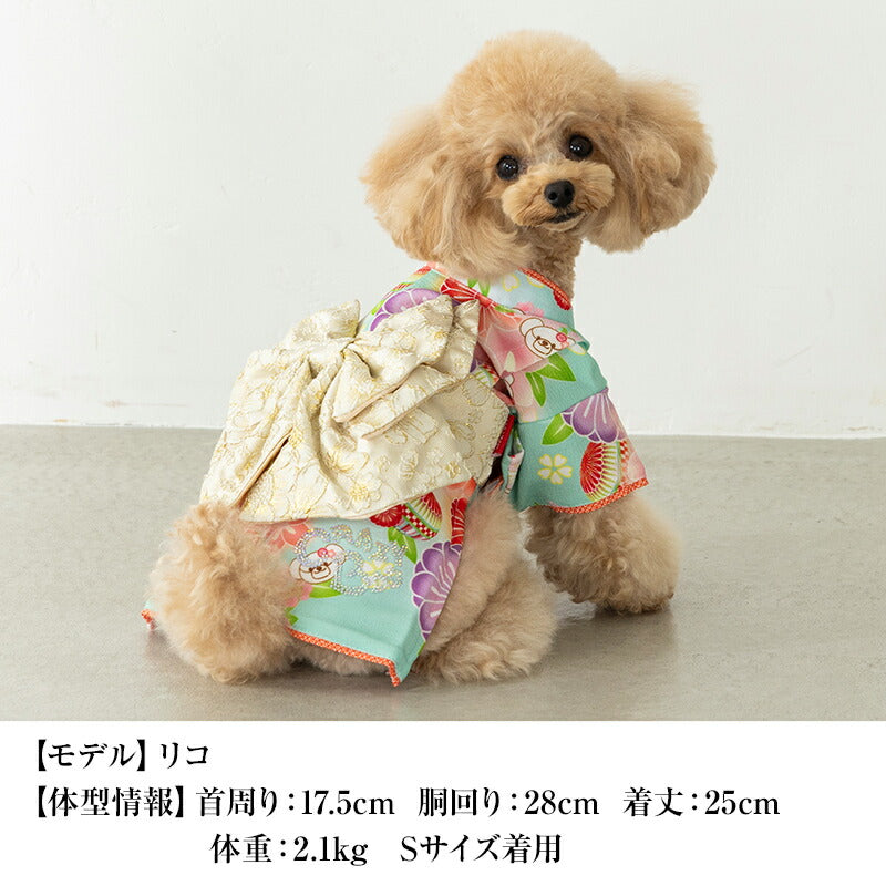 モダン和柄着物 XS/S/M/L/XL/XXL/DXS/DS/DM CRAZYBOO -クレイジーブー- 犬服 ドッグウェア CB25AW cb251140