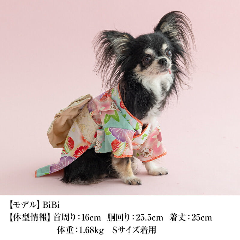 モダン和柄着物 XS/S/M/L/XL/XXL/DXS/DS/DM CRAZYBOO -クレイジーブー- 犬服 ドッグウェア CB25AW cb251140