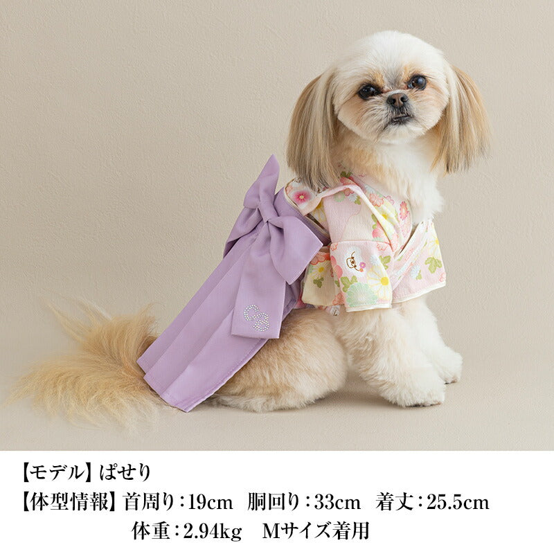 サイドリボン袴 XS/S/M/L/XL/XXL/DXS/DS/DM CRAZYBOO -クレイジーブー- 犬服 ドッグウェア CB25AW cb251141