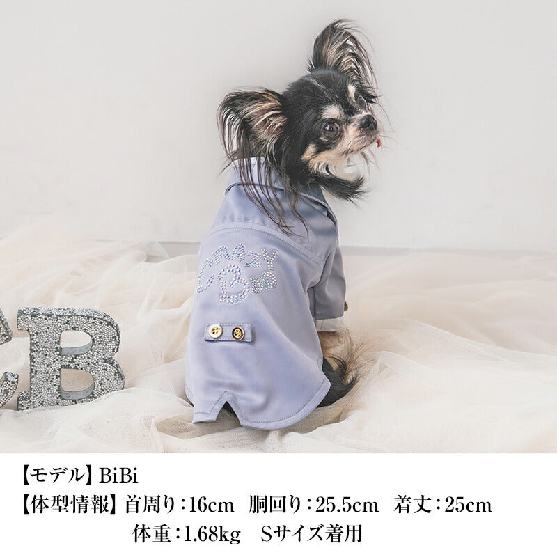 【公式通販限定】きらきらタキシード XS/S/M/L/XL CRAZYBOO -クレイジーブー- 犬服 ドッグウェア ウエディング 結婚式 イベント CB25AW cb251152