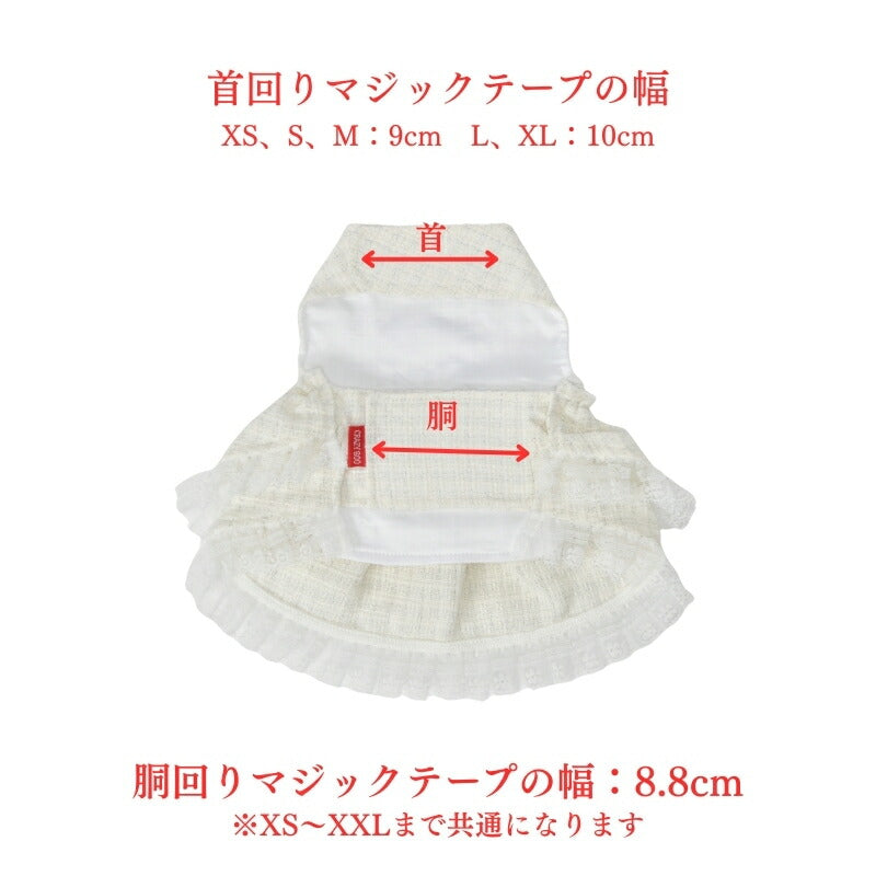 【公式通販限定】エンジェルワンピ XS/S/M/L/XL CRAZYBOO -クレイジーブー- 犬服 ドッグウェア ハロウィン CB25AW cb251156