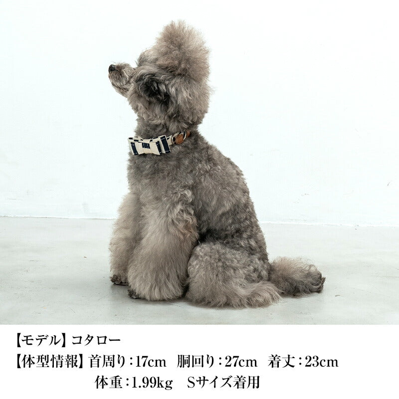 CRAZYBOO / クレイジーブー ストライプカラー 首輪 S / M / Lサイズ 犬服 / 犬の服 / ドッグウェア