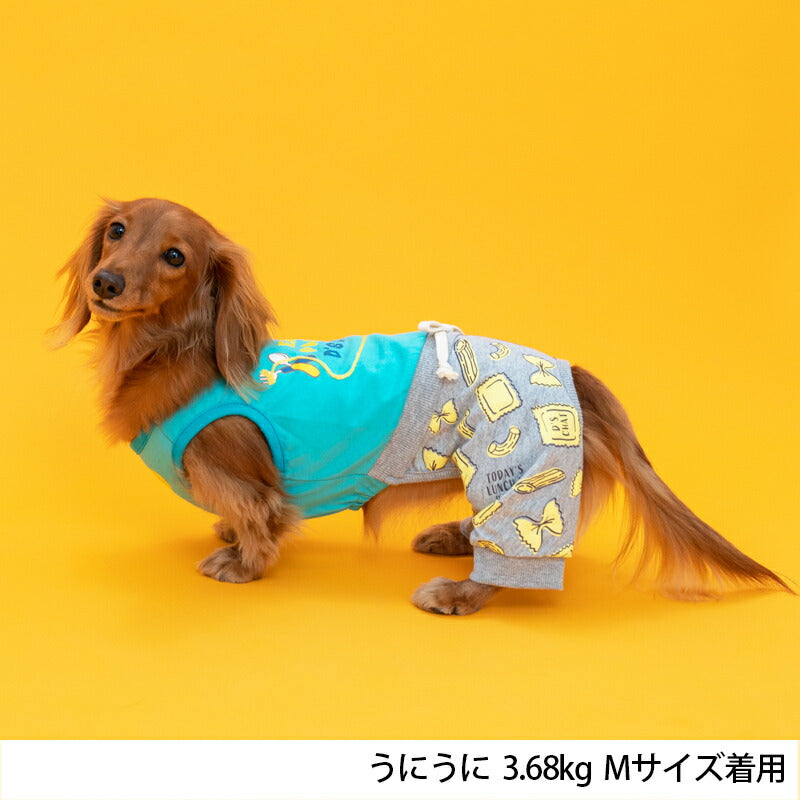 クッキングパスタつなぎ XS/S/M/L/XL/XXL/DS/DM D's Chat-ディーズチャット- 犬服 ドッグウェア 小型犬 ダックス DS23SS ds231174-1
