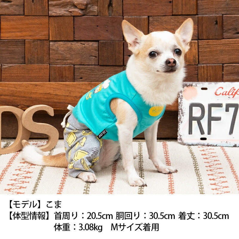 クッキングパスタつなぎ XS/S/M/L/XL/XXL/DS/DM D's Chat-ディーズチャット- 犬服 ドッグウェア 小型犬 ダックス DS23SS ds231174-1