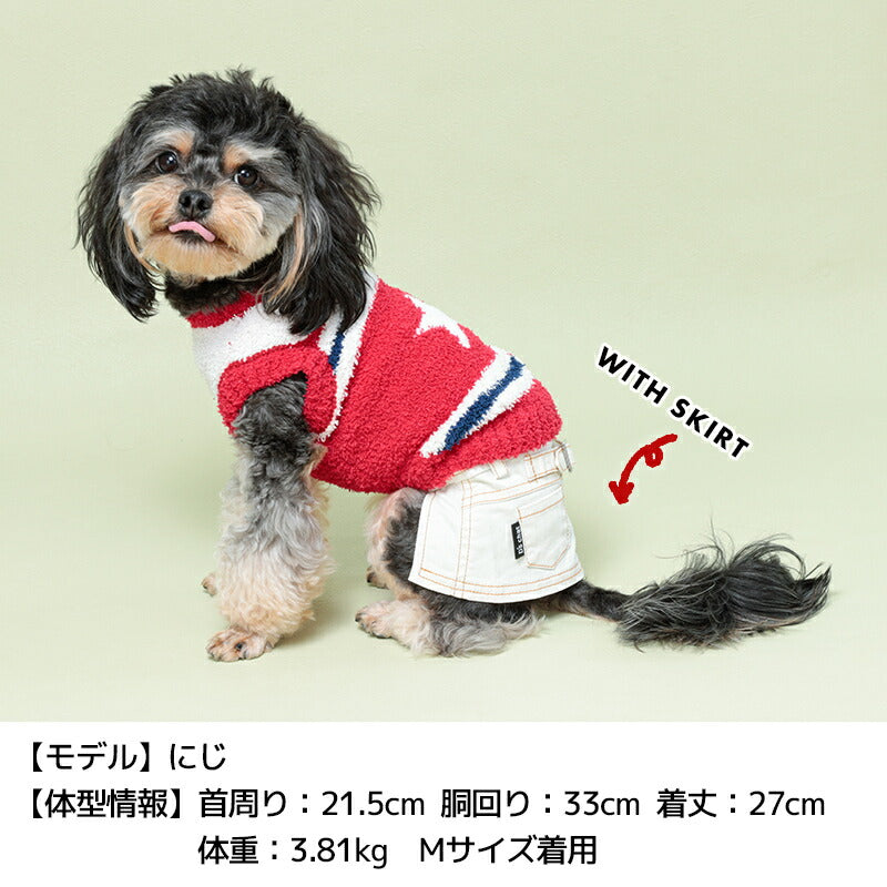 スターマシュマロニット XS/S/M/L/XL/XXL/DXS/DS/DM/DL/FBS/FBM/FBL D's Chat-ディーズチャット- 犬服 小型犬 ドッグウェア DS24AW ds241234