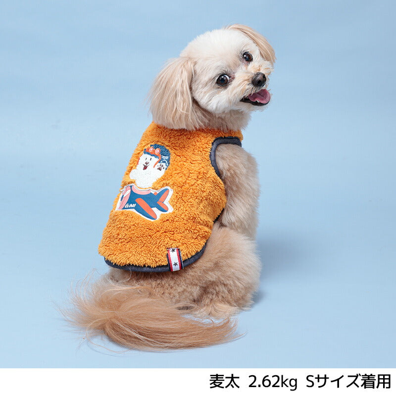 ディーズ君もこもこタンク XS/S/M/L/XL/XXL/DXS/DS/DM/DL/FBS/FBM/FBL D's Chat-ディーズチャット- 犬服 小型犬 ドッグウェア DS24AW ds241242
