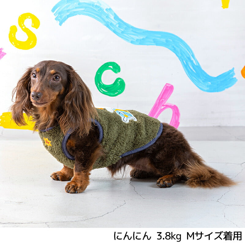 ディーズ君もこもこタンク XS/S/M/L/XL/XXL/DXS/DS/DM/DL/FBS/FBM/FBL D's Chat-ディーズチャット- 犬服 小型犬 ドッグウェア DS24AW ds241242