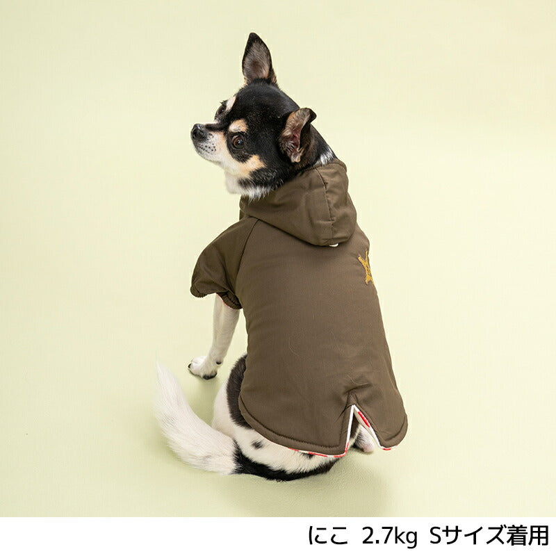 DSワッペンアウター XS/S/M/L/XL/XXL/DXS/DS/DM/DL/FBS/FBM/FBL D's Chat-ディーズチャット- 犬服 小型犬 ドッグウェア DS24AW ds241248