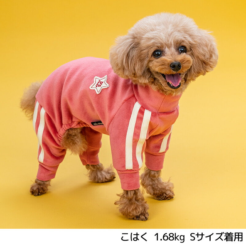 ベロアラインジャージ XS/S/M/L/XL/XXL/DXS/DS/DM/FBS/FBM/FBL/4L/5L/6L/OS/OM/OL D's Chat-ディーズチャット- 犬服 小型犬 大型犬 ダックス フレブル ドッグウェア DS25AW ds251281