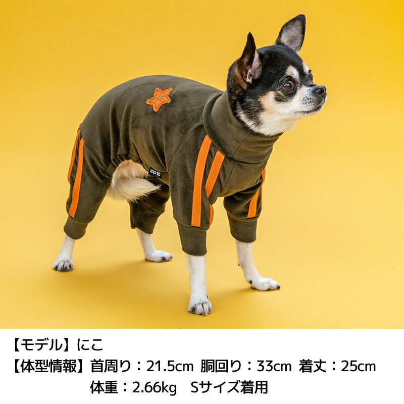 ベロアラインジャージ XS/S/M/L/XL/XXL/DXS/DS/DM/FBS/FBM/FBL/4L/5L/6L/OS/OM/OL D's Chat-ディーズチャット- 犬服 小型犬 大型犬 ダックス フレブル ドッグウェア DS25AW ds251281