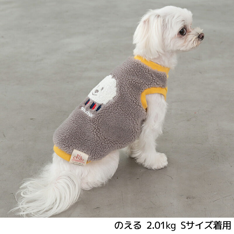 ディーズ君ボアトレーナー XS/S/M/L/XL/XXL/DXS/DS/DM/DL/FBS/FBM/FBL D's Chat-ディーズチャット- 犬服 小型犬 ダックス フレブル ドッグウェア DS25AW ds251284