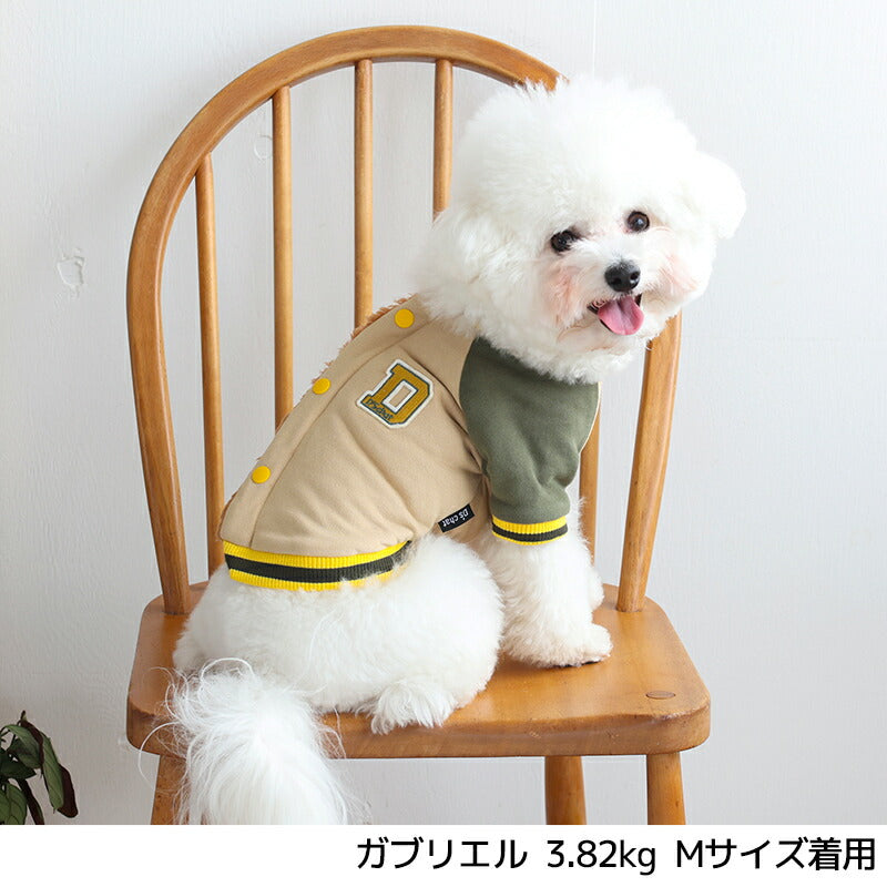 背開きスタジャン XS/S/M/L/XL/XXL/DXS/DS/DM/FBS/FBM/FBL D's Chat-ディーズチャット- 犬服 小型犬 ダックス フレブル ドッグウェア DS25AW ds251294