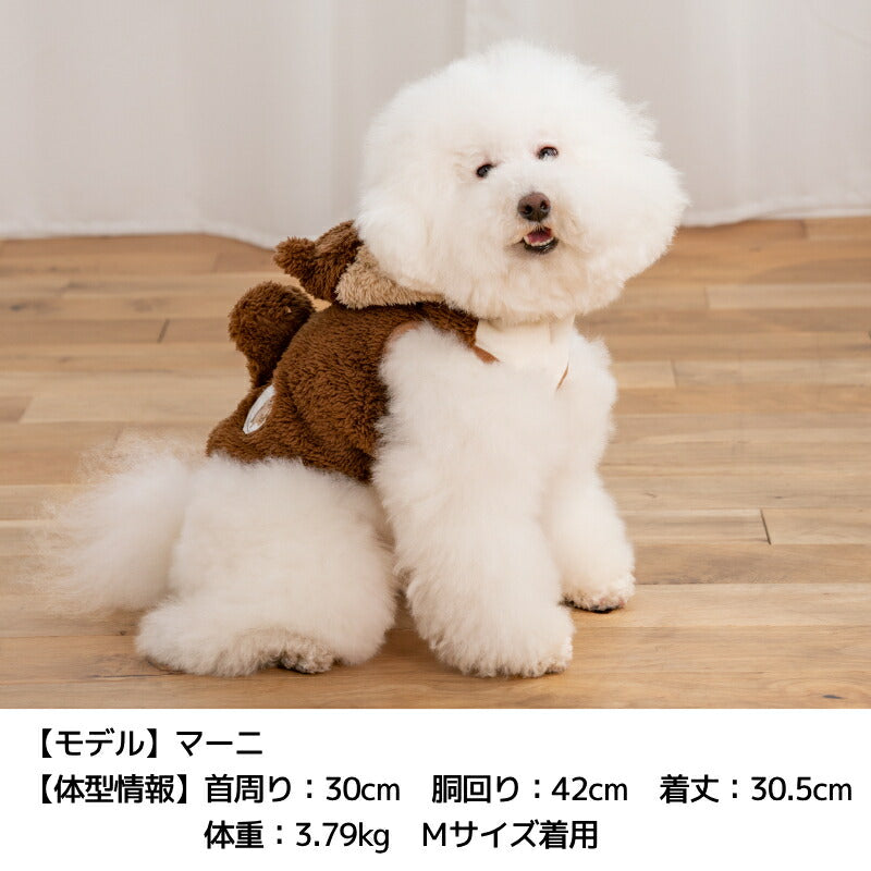 リスボアパーカ S/M/L/XL Dulce-ドゥルチェ- 犬服 ドッグウェア DU25AW du251172