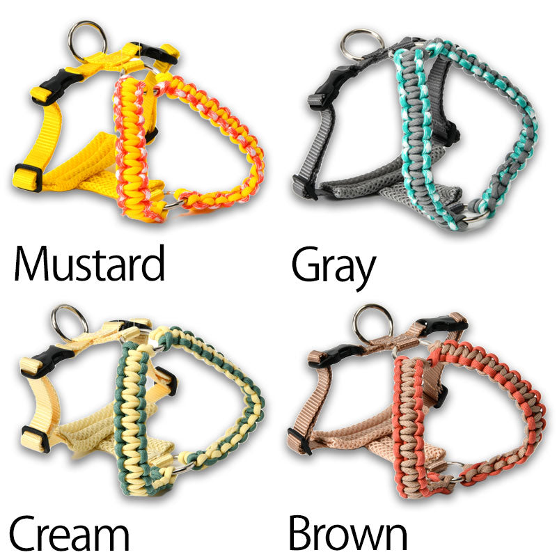 バイカラーコードハーネス S/M/L Solgra-ソルグラ- 犬用 ハーネス 小型犬 中型犬 SO22AW so169197-1