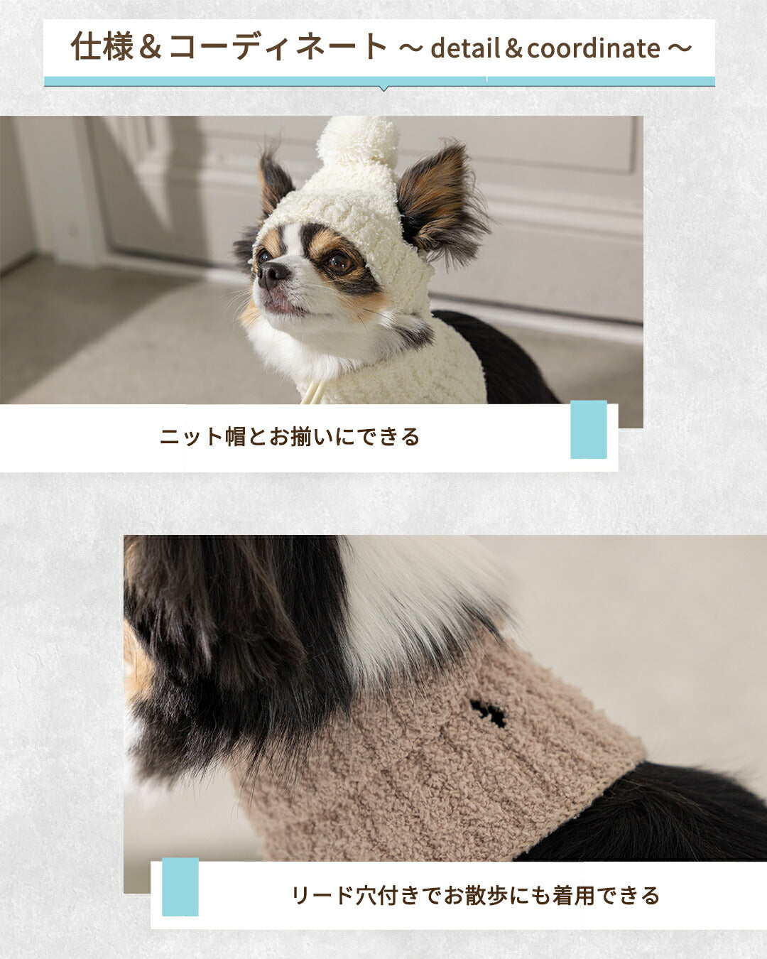 マシュマロスヌード S/M/L Solgra-ソルグラ- 犬用 SO25AW so252581