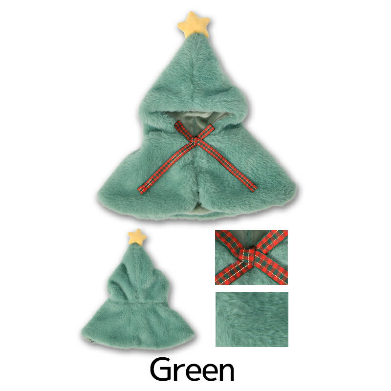 【公式通販限定】ふわふわツリーマント S/M/L SOLGRA -ソルグラ- 犬用 コスプレ クリスマス SO25AW so252646