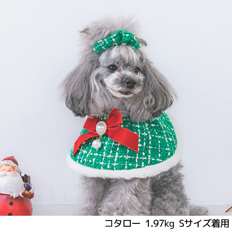 【公式通販限定】ツイードクリスマススタイ S/M/L SOLGRA -ソルグラ- 犬用 コスプレ クリスマス SO25AW so252647