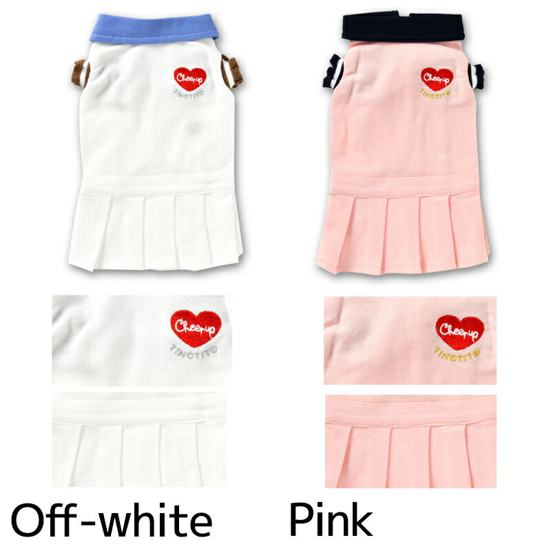 ポロシャツワンピ XS/S/M/L/XL/XXL TINOTITO -ティノティート- 犬服 ドッグウェア トイプードル チワワ ポメラニアン TT22SS tt164259-1