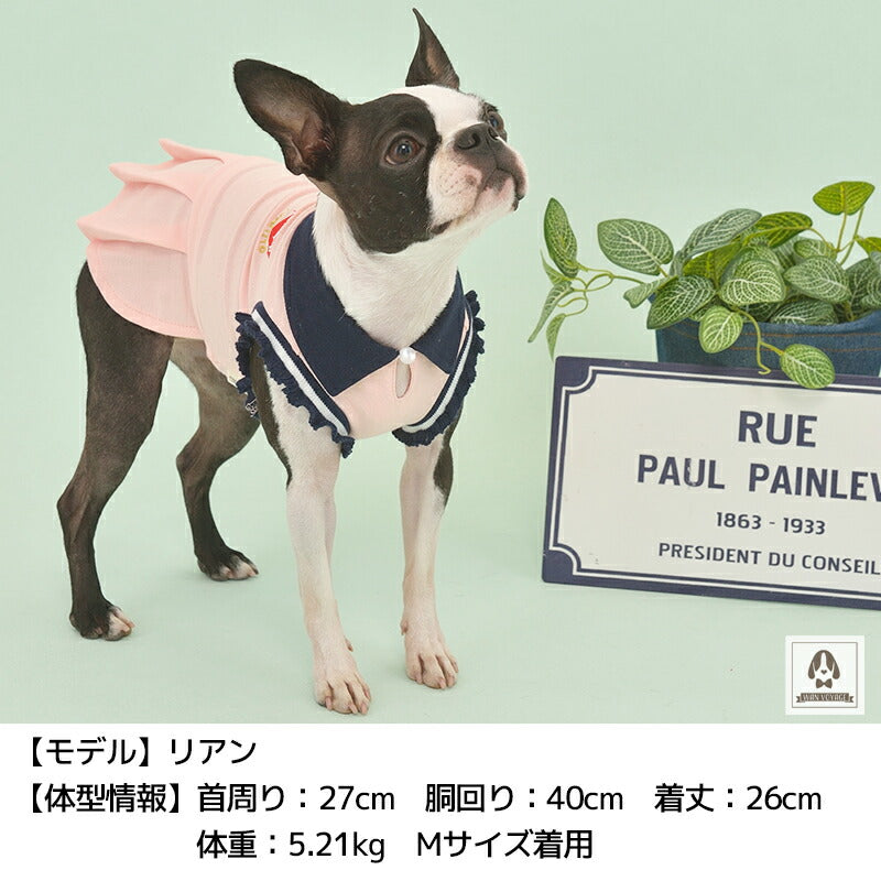 ポロシャツワンピ XS/S/M/L/XL/XXL TINOTITO -ティノティート- 犬服 ドッグウェア トイプードル チワワ ポメラニアン TT22SS tt164259-1