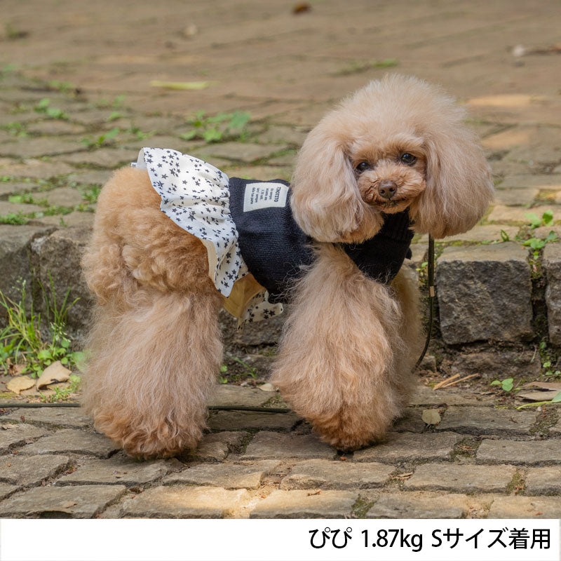 シフォンスカートフリルワンピ XS/S/M/L/XL/XXL TINOTITO -ティノティート- 犬服 ドッグウェア トイプードル チワワ ポメラニアン TT22AW tt164288-1