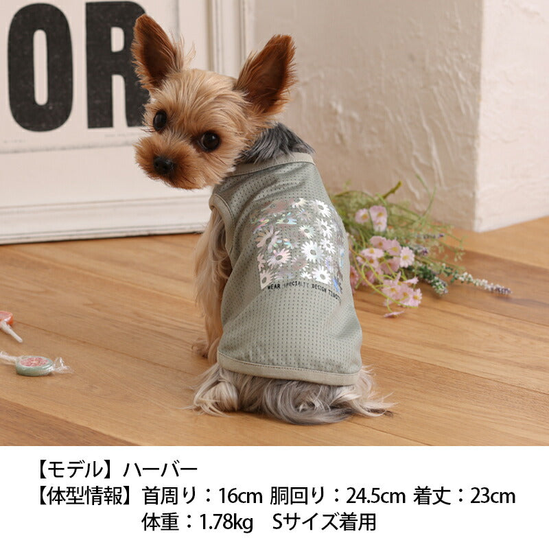 キラキラプリントタンク XS/S/M/L/XL/XXL TINOTITO -ティノティート- 犬服 ドッグウェア トイプードル チワワ ポメラニアン TT23SS tt231294-1