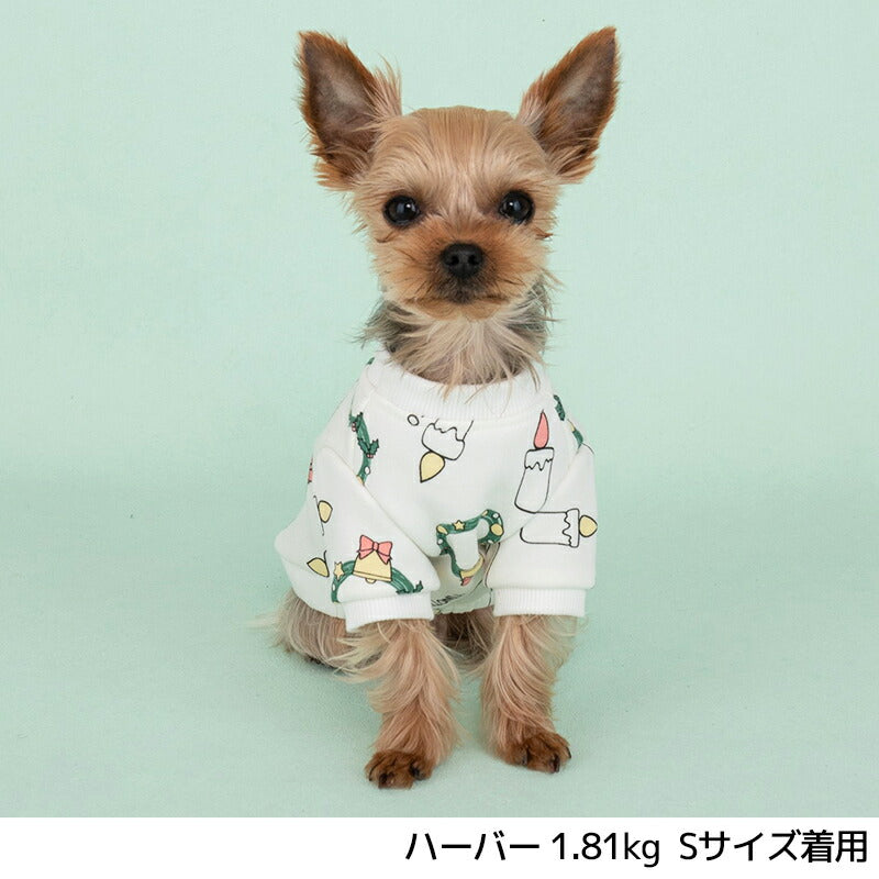 オーナメント柄トレーナー XS/S/M/L/XL/XXL TINOTITO -ティノティート- クリスマス 犬服 ドッグウェア TT23AW tt231328-1