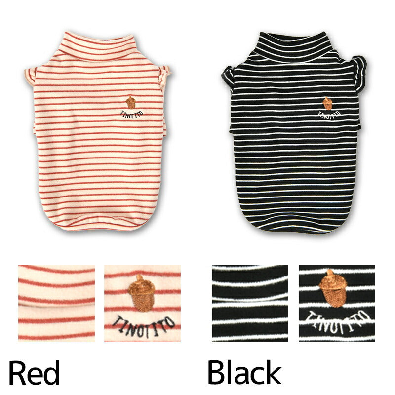 肩フリル長袖トレーナー XS/S/M/L/XL/XXL TINOTITO -ティノティート- 犬服 ドッグウェア TT25AW tt251415