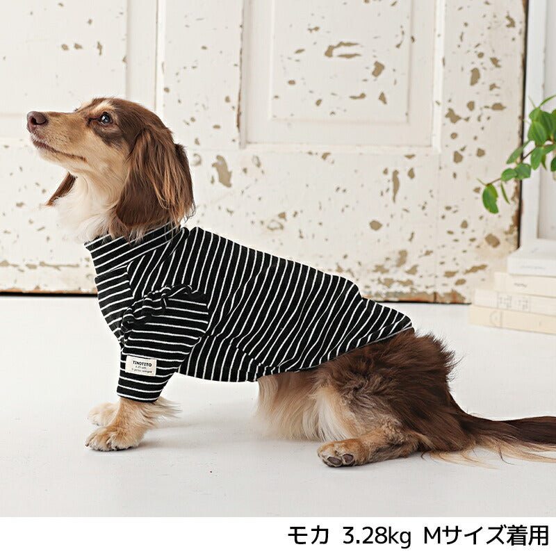 肩フリル長袖トレーナー XS/S/M/L/XL/XXL TINOTITO -ティノティート- 犬服 ドッグウェア TT25AW tt251415