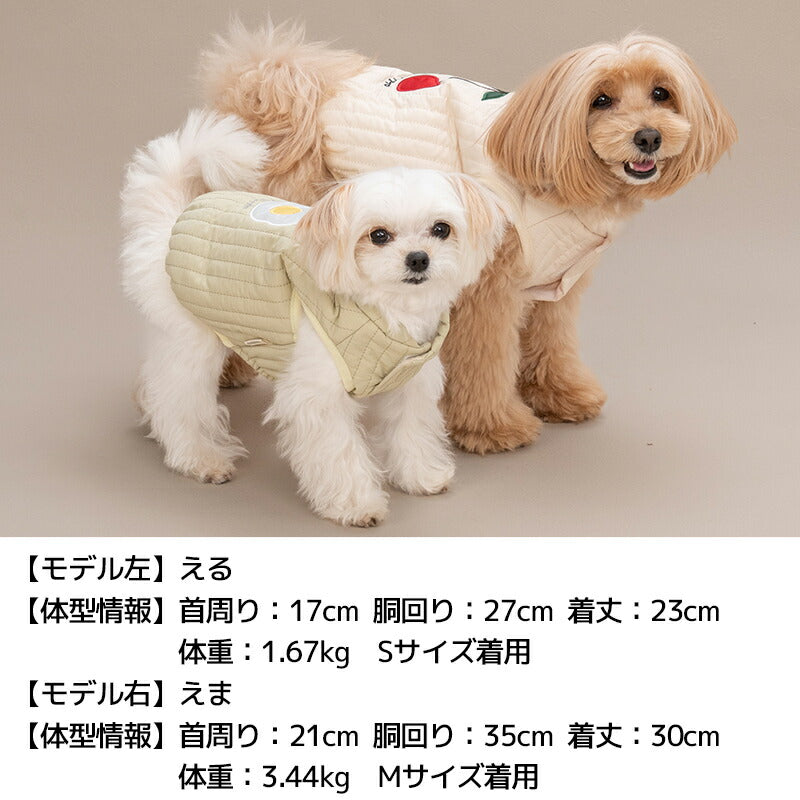 ニュアンスカラーアウター XS/S/M/L/XL/XXL TINOTITO -ティノティート- 犬服 ドッグウェア TT25AW tt251424