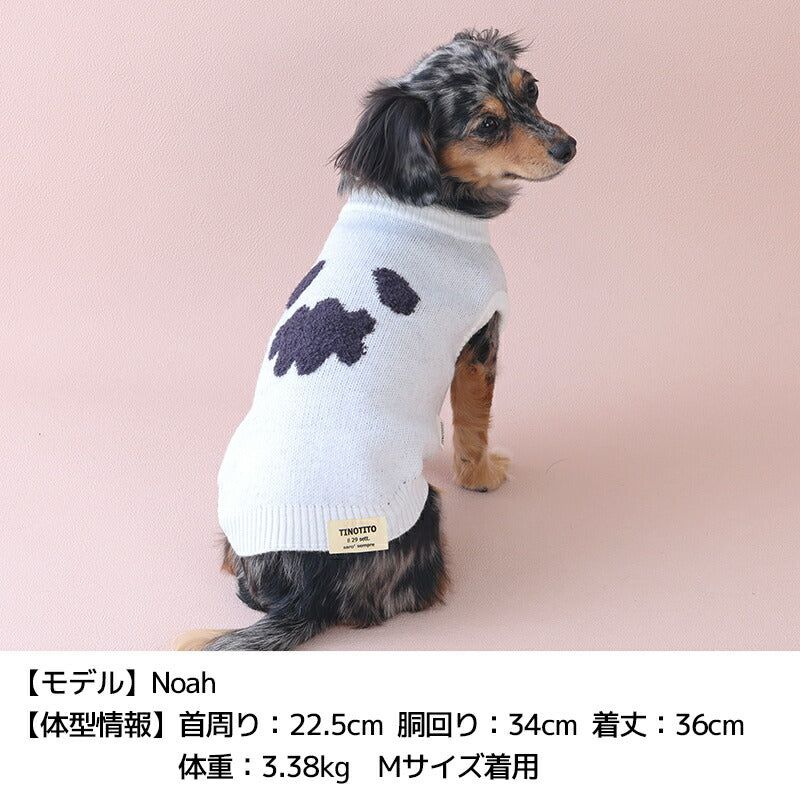 パンプキンニット XS/S/M/L/XL/XXL TINOTITO -ティノティート- 犬服 ドッグウェア TT25AW tt251428