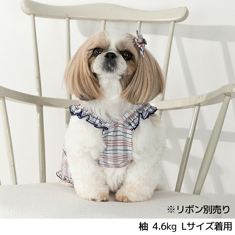 シャーリングチェックワンピ XS/S/M/L/XL/XXL Un TouTou -アントゥトゥ- 犬用 UT25SS ut251013