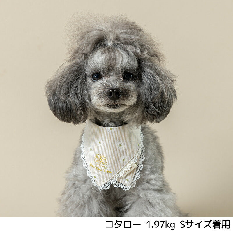デイジー柄ストライプスタイ S/M/L Un TouTou -アントゥトゥ- 犬用 UT25SS ut252026