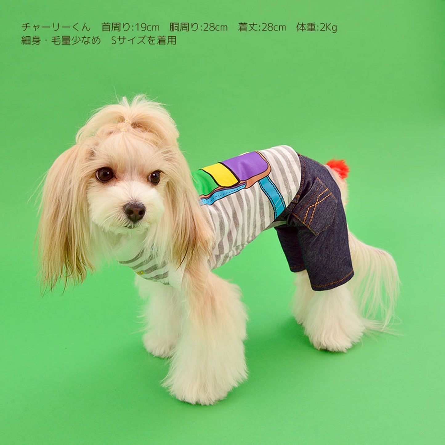 フェイクリュックタンクトップ 犬服 ドッグウェア S/M/L/2L(XL)/3L(XXL) ワンボヤージュ ブラウニーズ トイプードル チワワ ダックス br141576-1